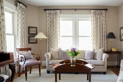 Как правильно подобрать шторы к интерьеру гостиной в квартире фото