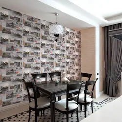 Wallpapering In The Kitchen Design