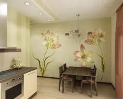 Wallpapering In The Kitchen Design