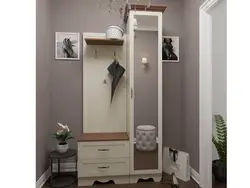 Small hallway corner design