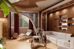 Дизайн потолков в гостиной в квартире