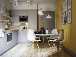 Wallpaper For Gray Kitchen Furniture Photo