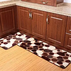 Carpet in a modern kitchen interior