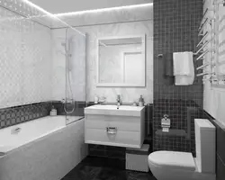 Bathroom tiles laparet photo in the interior
