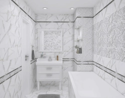 Bathroom tiles laparet photo in the interior