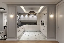 G-Shaped Kitchens Photo In Modern Style
