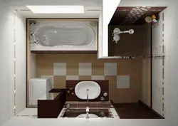 Bathroom and toilet layout design photo