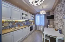 How wallpaper fits in kitchens photo