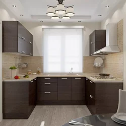 White-brown kitchen photo