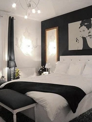 Bedroom Design In Black Colors