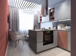 Divided kitchen design