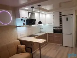 Divided kitchen design