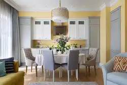 Color combination in the kitchen interior: beige with other colors