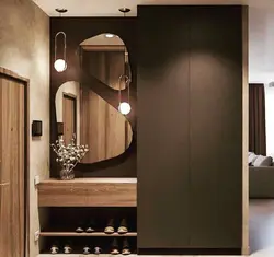 Design of a small hallway in a modern style house