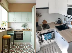 Kitchens in Khrushchev buildings photos of how to arrange everything