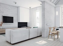 Qonaq otağı loft dizaynı