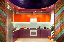 Кухни в ярких тонах фото