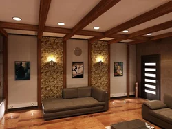 Living room wall design pictures