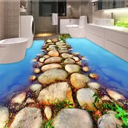 Bathtub With Self-Leveling Floor Photo