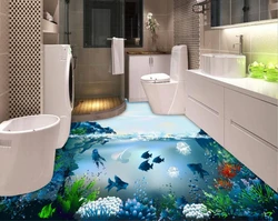 Bathtub With Self-Leveling Floor Photo