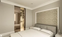 Photo of bedroom design to separate zones