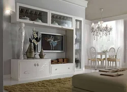 Мебель Белая В Интерьере Гостиной