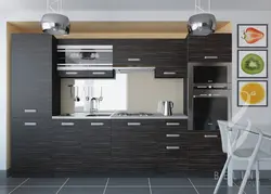 Кухня 3М С Холодильником Дизайн