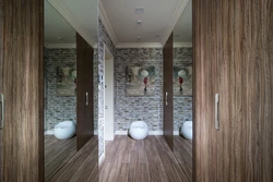 Laminate hallway wall design