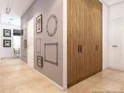 Laminate hallway wall design