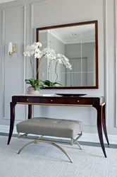 Console Table In The Hallway Interior