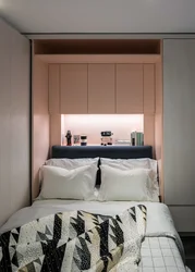 Bedroom design 9m2 with window