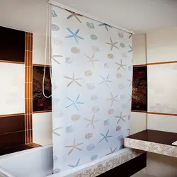 Фота шторы на ванну