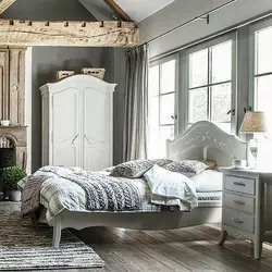 Деревянная спальня фото прованс