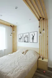 Slats In The Bedroom Interior