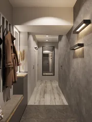 Design Of A Small Hallway In A Panel Apartment