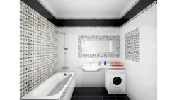 Bathroom design in ceramic