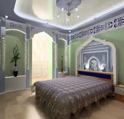 Oriental bedroom design