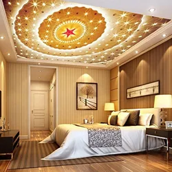 Ceiling lighting options in the bedroom photo