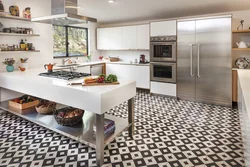 Kitchen Flooring Design Photo
