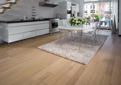 Kitchen flooring design photo