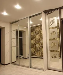 Two-Door Wardrobe In The Hallway Photo Design