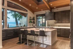 Modern Kitchen With Island Design