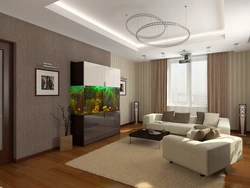 Photo of living room interior 20 m