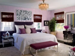 What Colors Goes With Lilac In A Bedroom Interior?