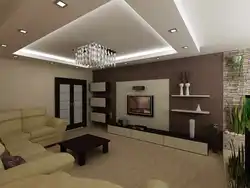 Дизайн зала квартиры дома