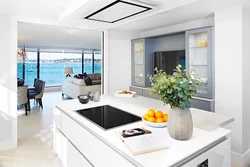 Marine kitchen interior photo