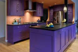 Blue Kitchen Design Combination