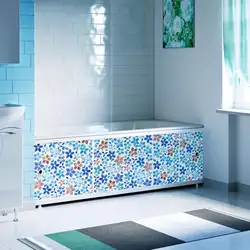 Bathroom design bath screen