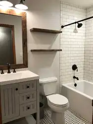 Photo Of A DIY Bathroom