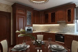 Kitchen design dark classic